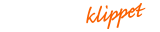 Logotyp för Maskinklippet.se med svart och orange text.