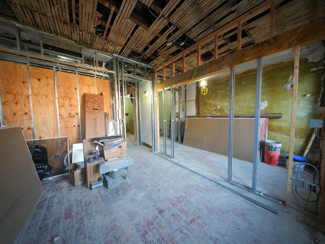 home stripped down to the studs during a gut renovation - complete house renovation home stripped down to the studs during a gut renovation - complete house renovation