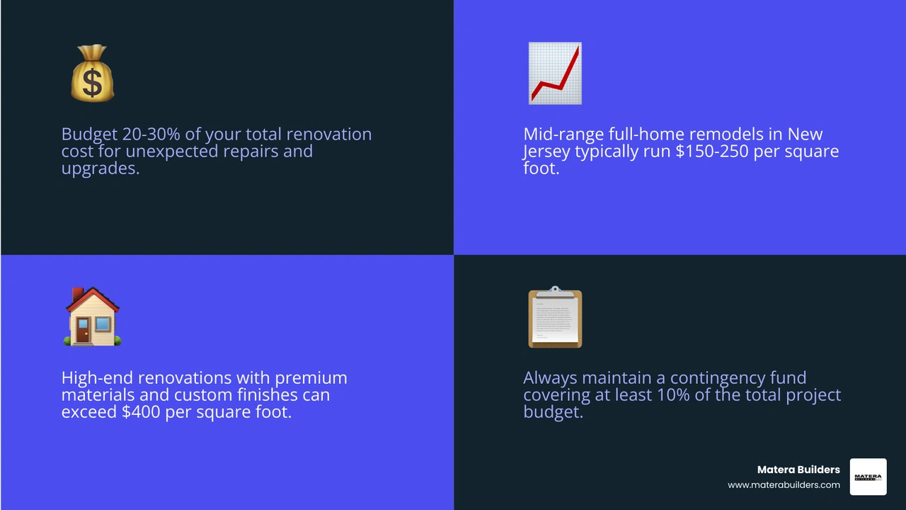 Infographic comparing mid-range and high-end renovation project costs infographic Infographic comparing mid-range and high-end renovation project costs infographic