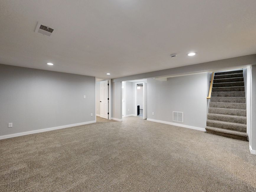 Sealing basement concrete walls with waterproof block paint and installing rigid foam panels Sealing basement concrete walls with waterproof block paint and installing rigid foam panels