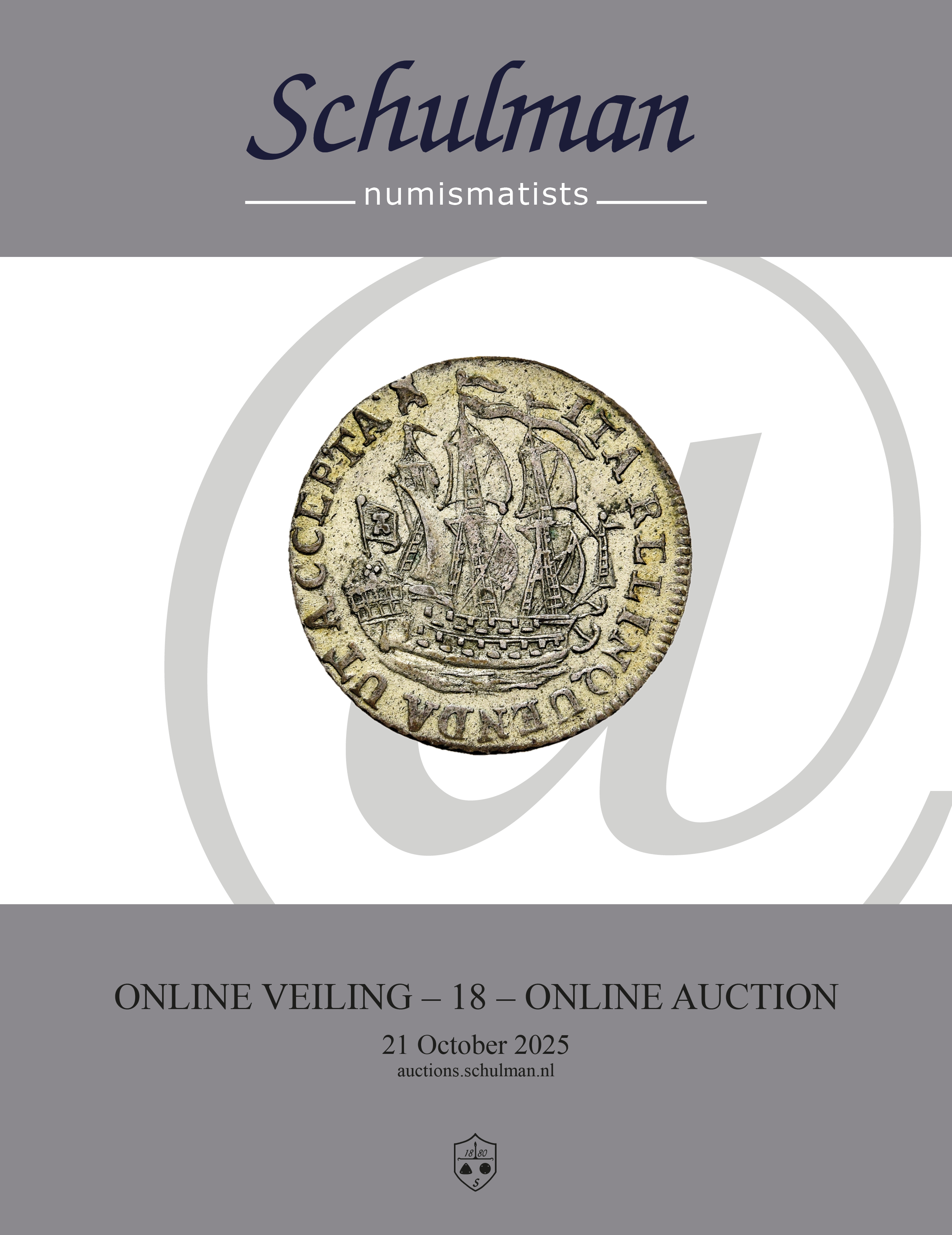 Catalogue cover of E-Auction 18, Schulman b.v.
