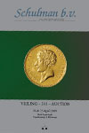 Catalogue cover of Auction 331, Schulman b.v.