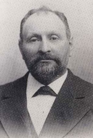 Portret van Jacob Schulman, oprichter van Schulman b.v. in 1880