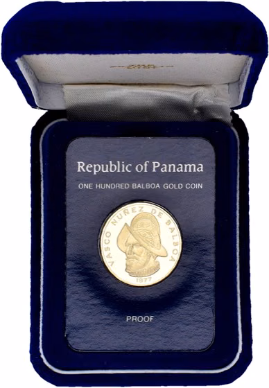100 Balboas 1977, lot 1072 from Schulman E - Veiling 20
