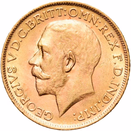 Sovereign 1915, kavel 2147 uit E - Veiling 9 van Schulman