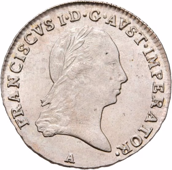 3 Kreuzer 1824, lot 3022 from Schulman E - Veiling 6