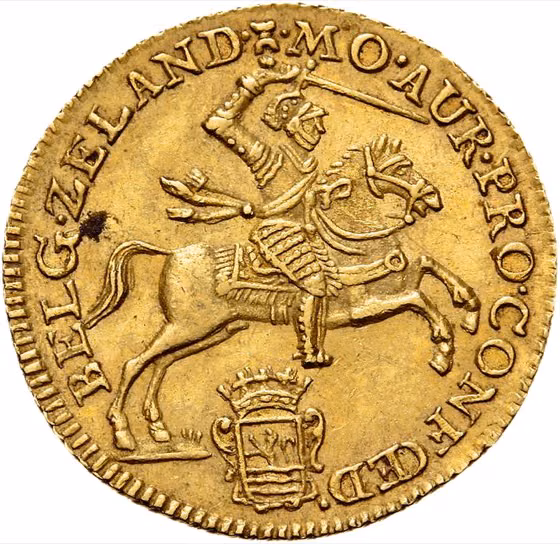 1/2 Gouden rijder 1761, kavel 2236 uit E - Veiling 12 van Schulman
