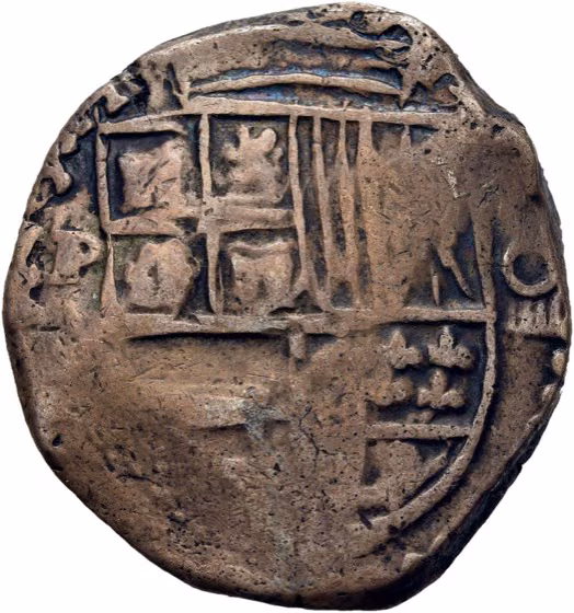 8 Reales 1616, lot 1032 from Schulman E - Veiling 11
