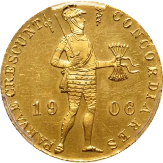 Gold ducat 1906