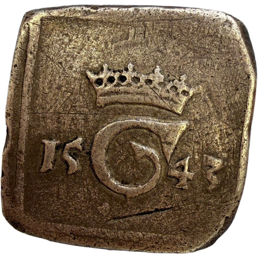 15 Öre Gustaf Vasa 1543, lot 2063 from Schulman Auction 394