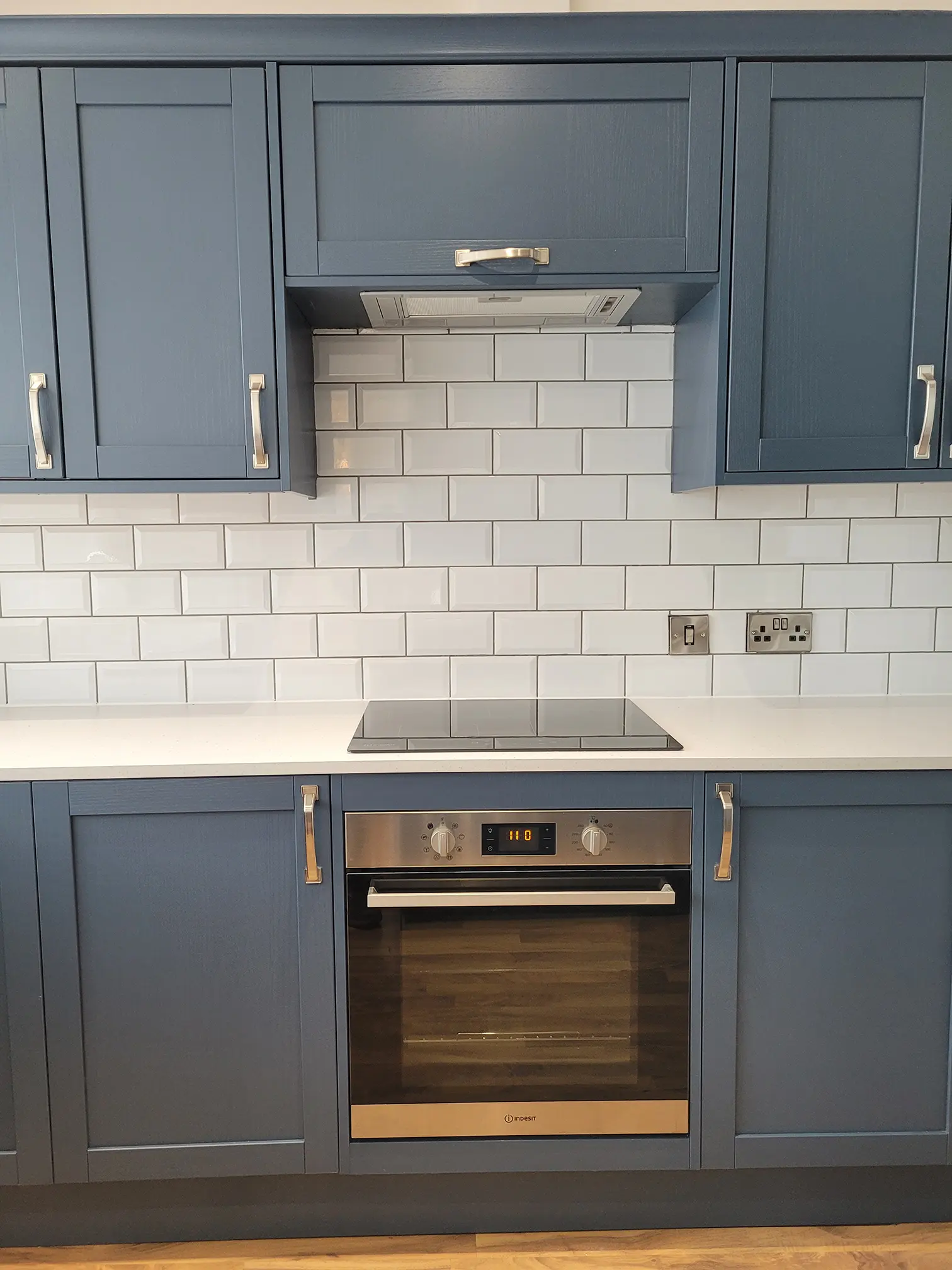 How the kitchen looked after