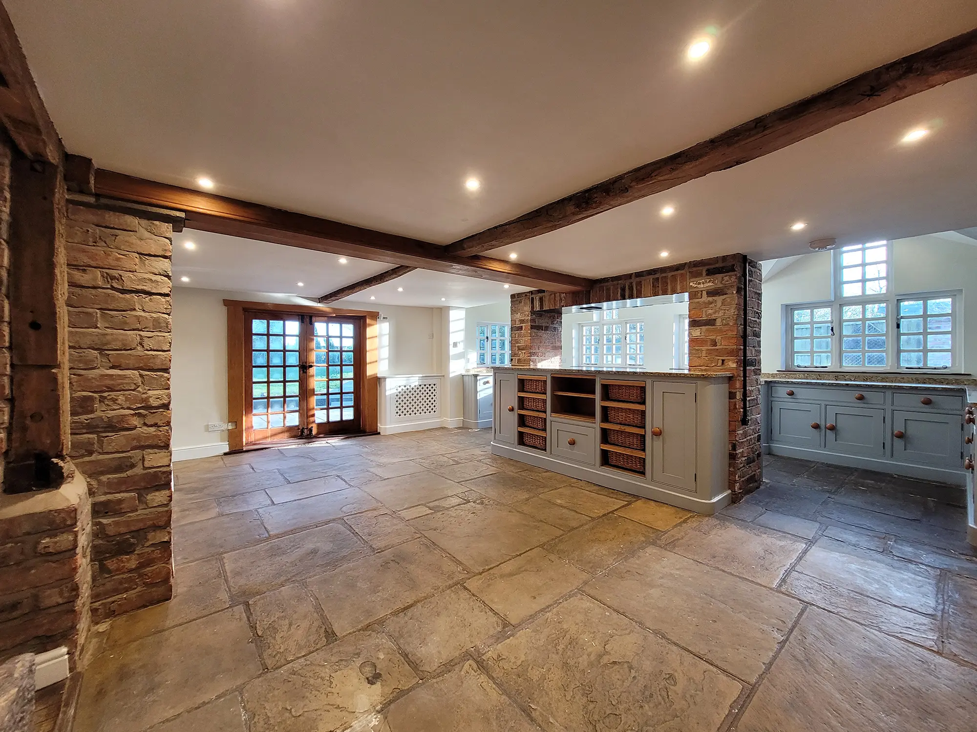 Completed kitchen renovation work