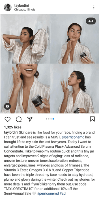 sponsored content example