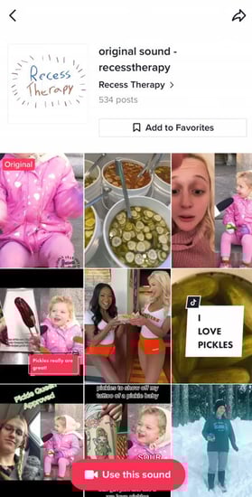 tiktok original sound example