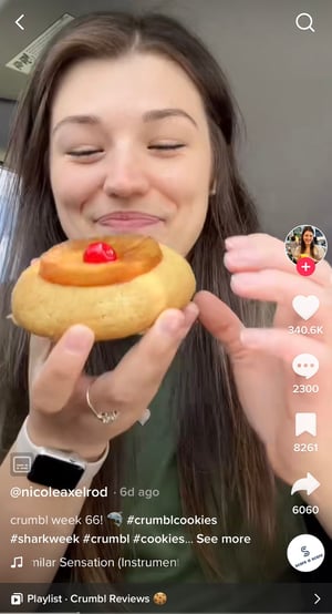 crumbl cookies tiktok 2