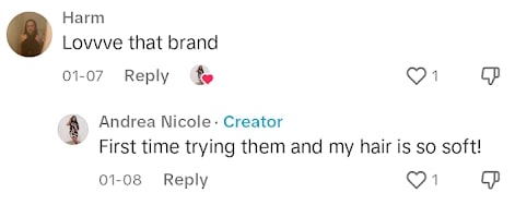 positive comment example