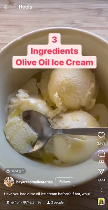 food retail influencer example