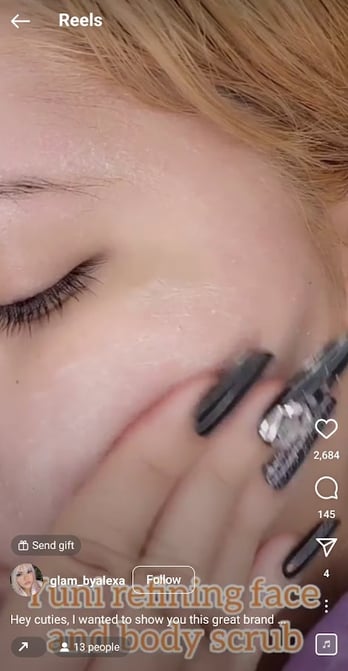 ibeauty retail influencer example