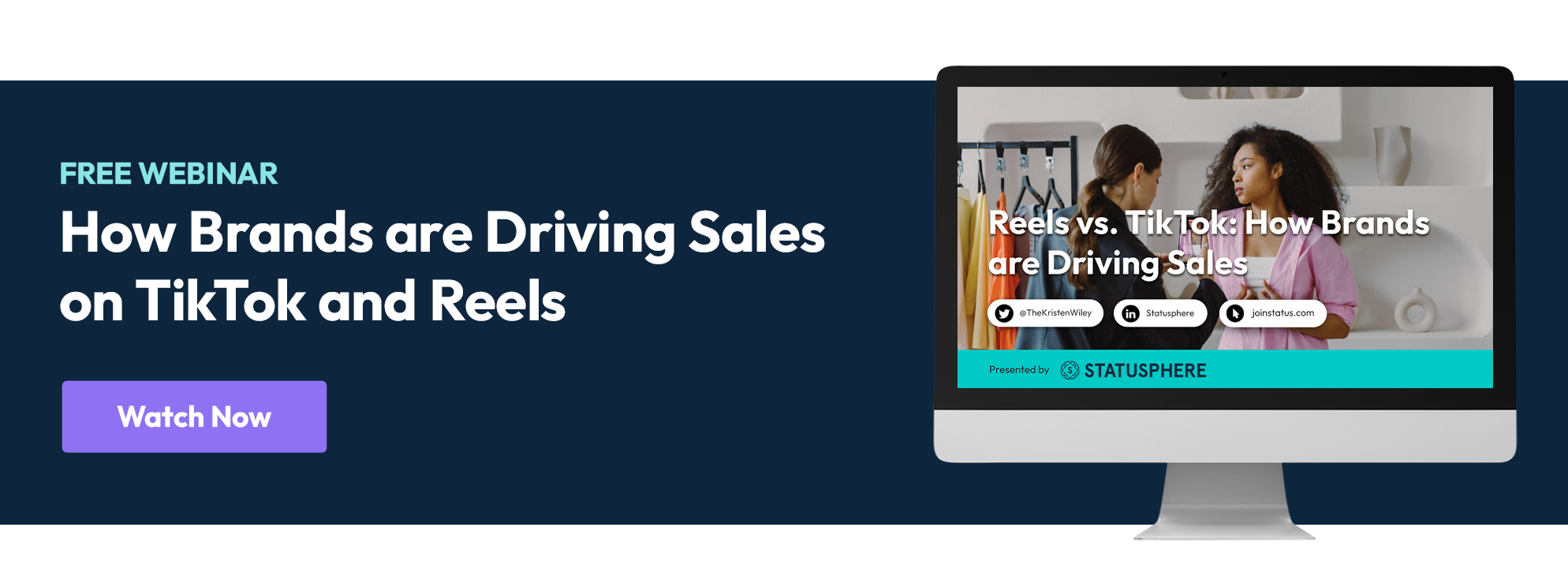 webinar how brands are driving sales on tiktok and reels