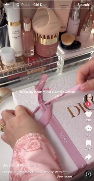 example of tiktok advertising with product seeding on TikTok