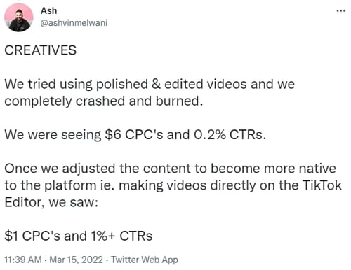 tiktok creatives tweet 2