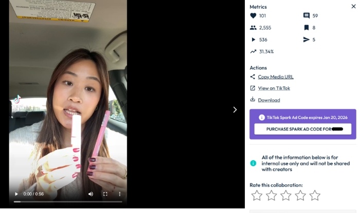 purchase spark ad code