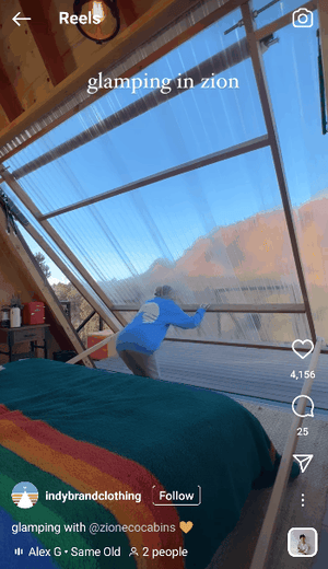 indy brand clothing reels