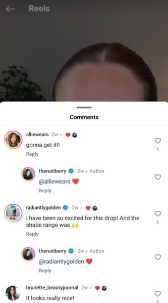 Supergoop product seeding example 2