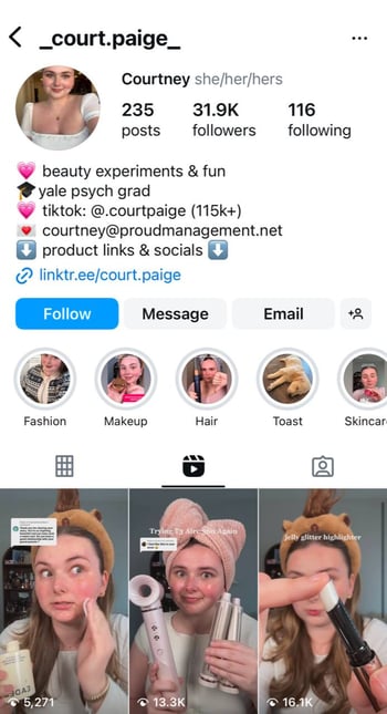 Cross-promotion example 2