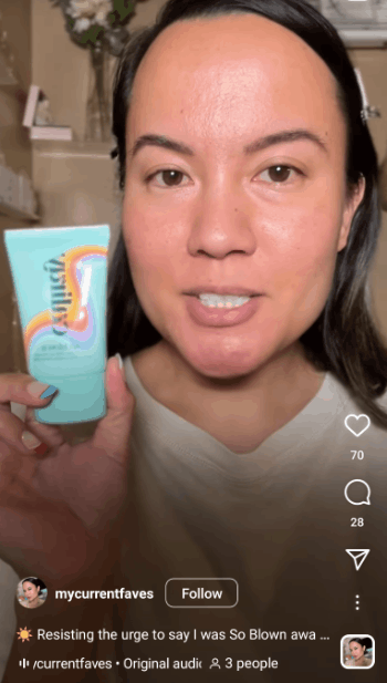 caliray instagram reel example