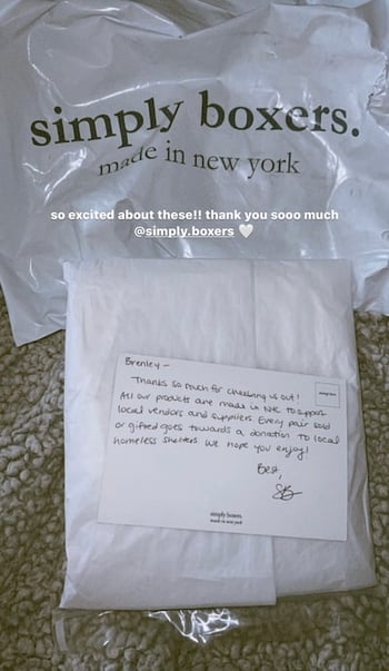 personalized gifting note example