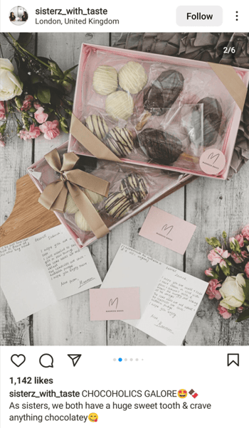 thank you note example