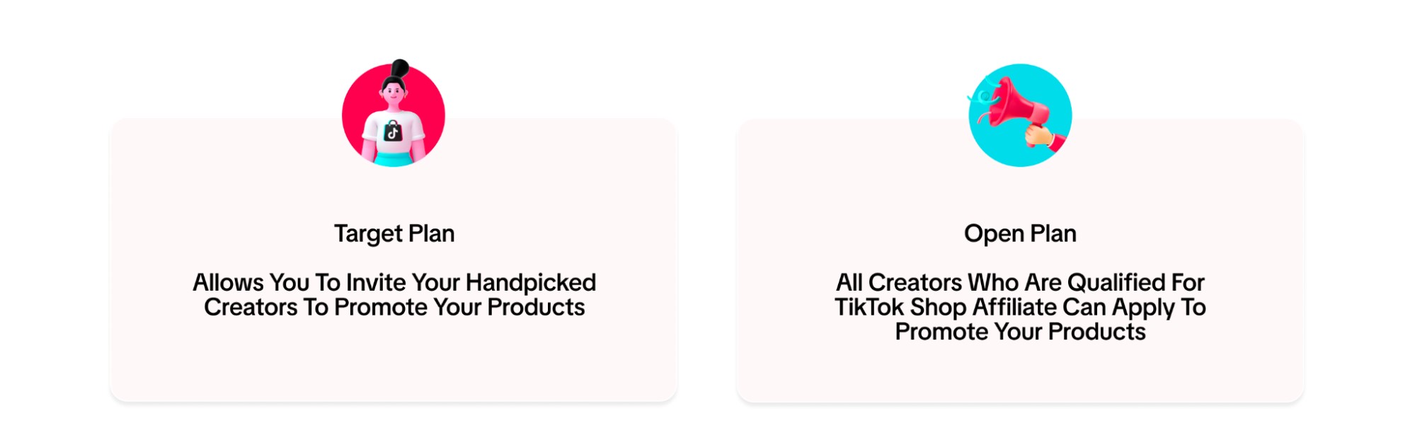 tiktok shop target vs affiliate