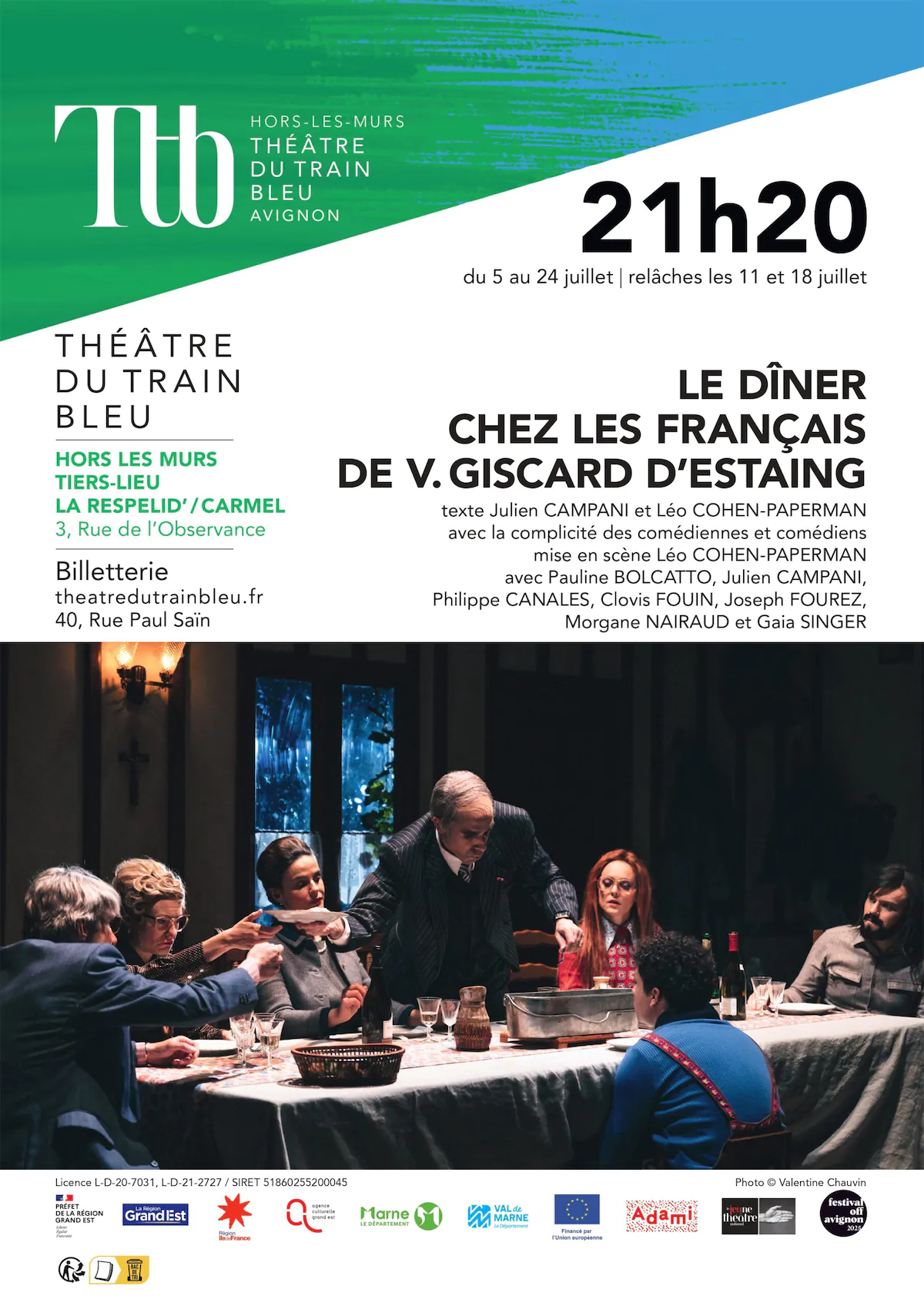 Le Dîner chez les Français de V. Giscard d'Estaing