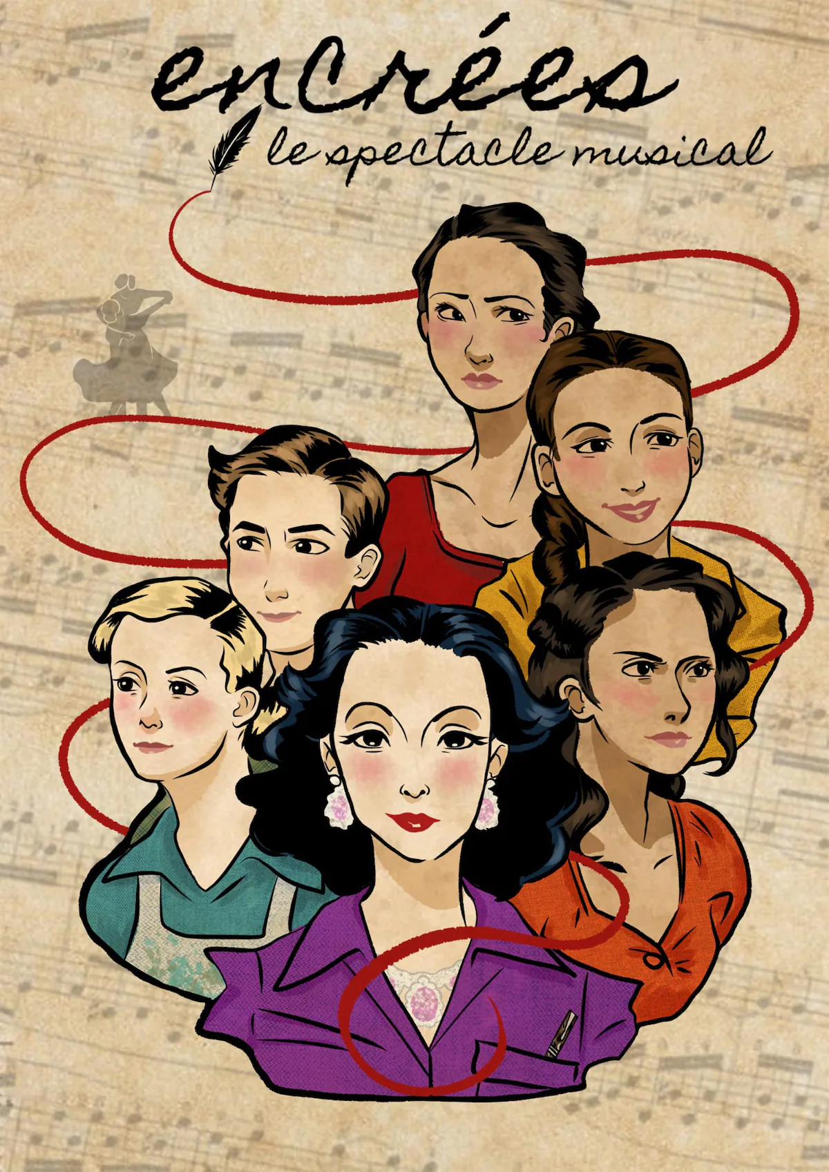Encrées, le spectacle musical