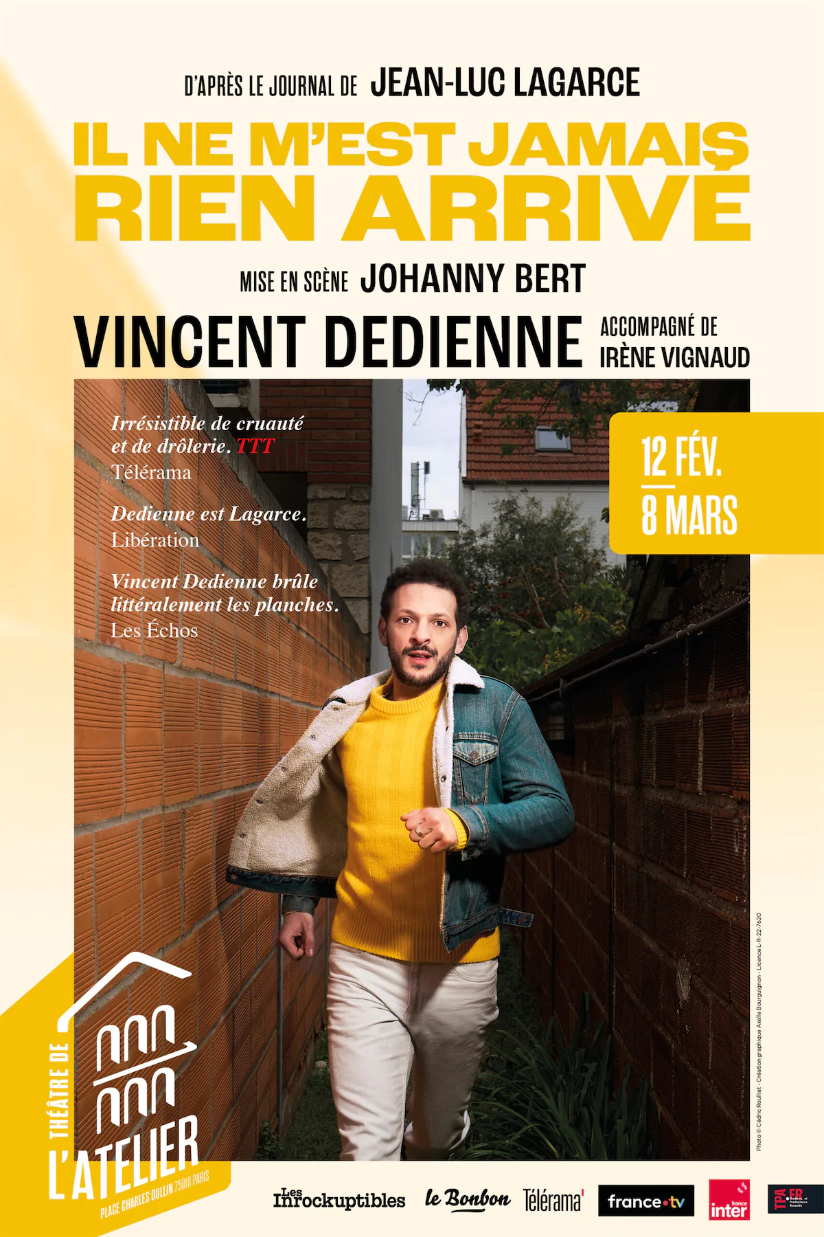 Il ne m'est jamais rien arrivé