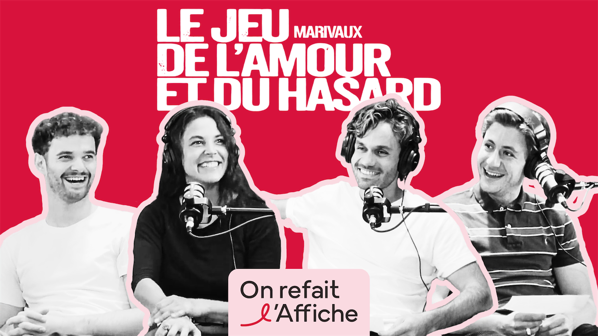 Le Jeu de l’amour et du hasard : Marivaux version pop au micro de L’Affiche