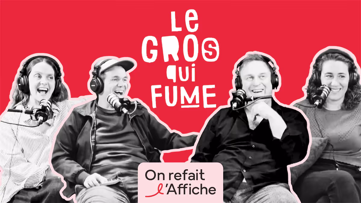Le Gros qui fume comme une cheminée en hiver : la nouvelle folie d’Élodie Menant au micro de L’Affiche