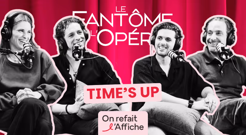 On a joué au Time’s Up avec le Fantôme de l’Opéra (et il est joueur...) !