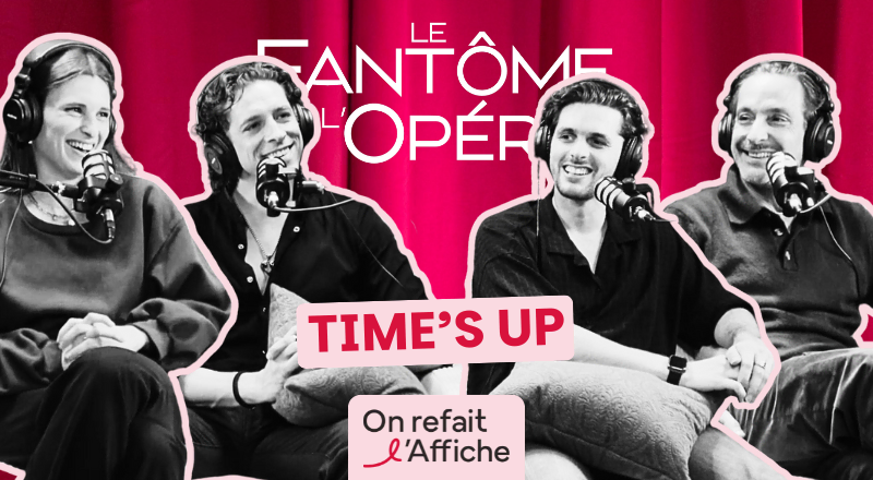 On a joué au Time’s Up avec le Fantôme de l’Opéra (et il est joueur...) !