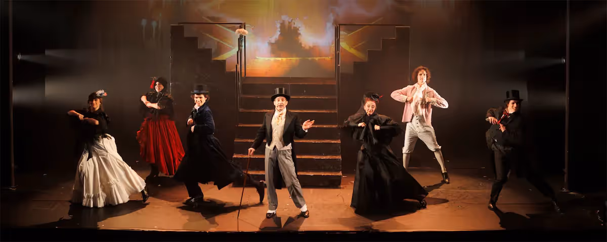 On a joué au Time’s Up avec le Fantôme de l’Opéra (et il est joueur...) !