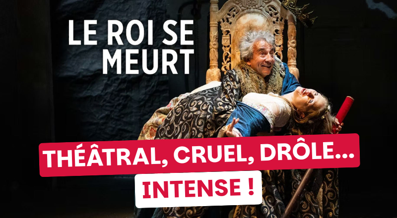 Le Roi se meurt au Théâtre des Gémeaux Parisiens : notre critique en video