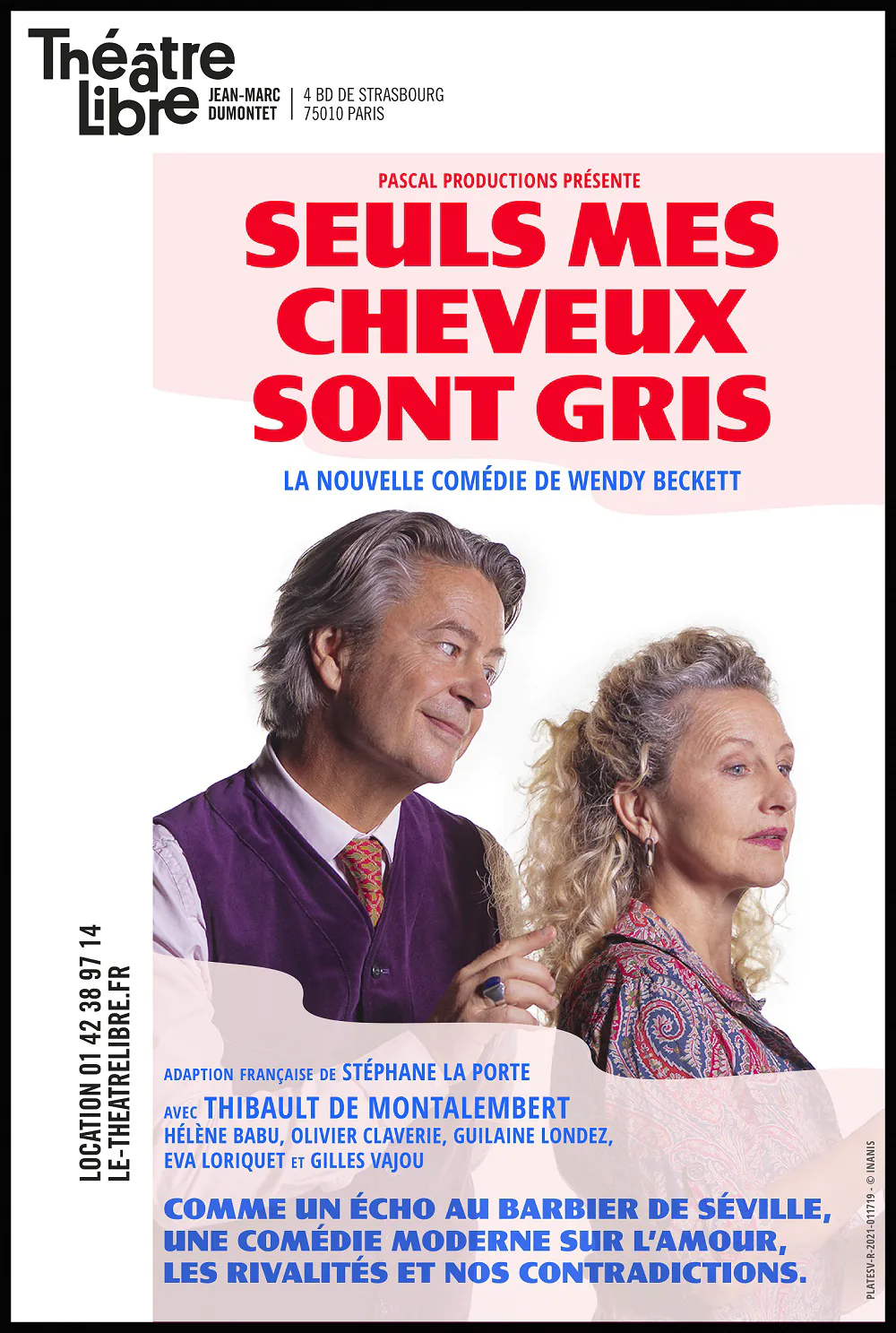 Seuls mes cheveux sont gris