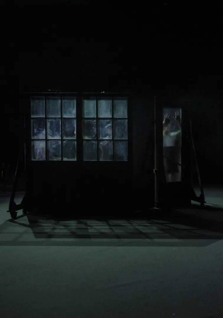 Kaddish, la femme chauve en peignoir rouge