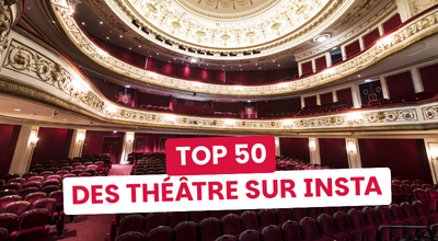 Le TOP 50 des théâtres sur Instagram