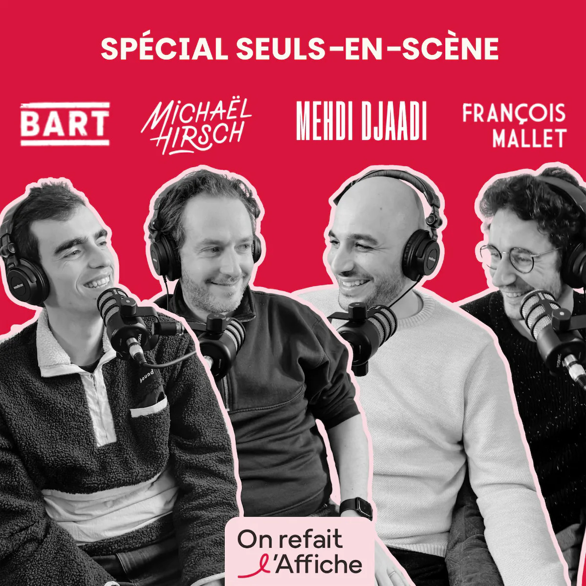 Quatre seuls en scène autour d’une table : forcément, ça parle beaucoup