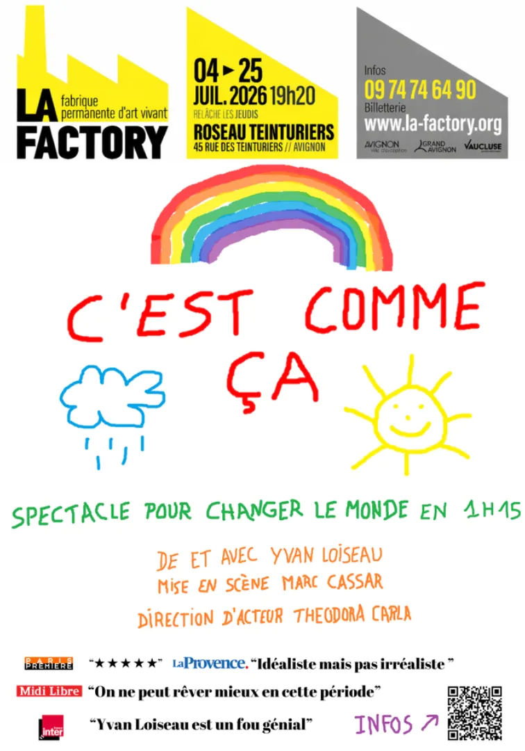 C'est comme ça : spectacle pour changer le monde