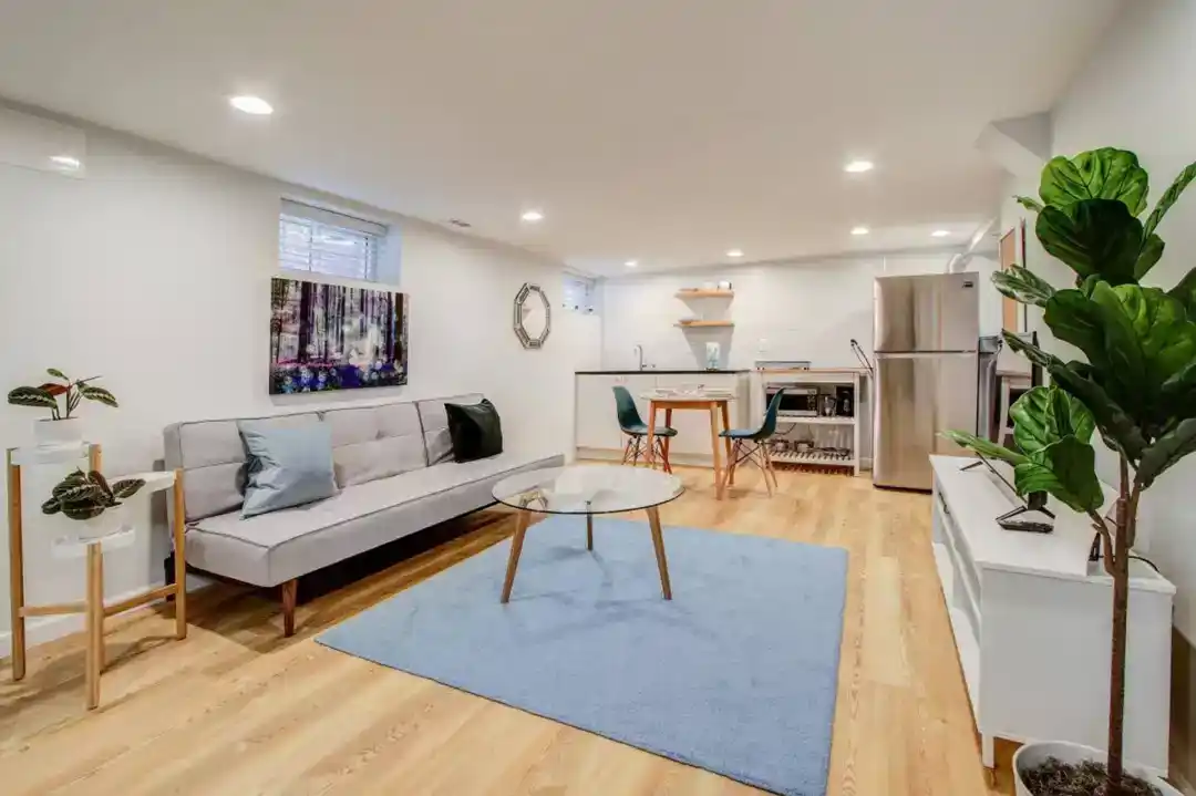 a bathroom with a sink and a shower