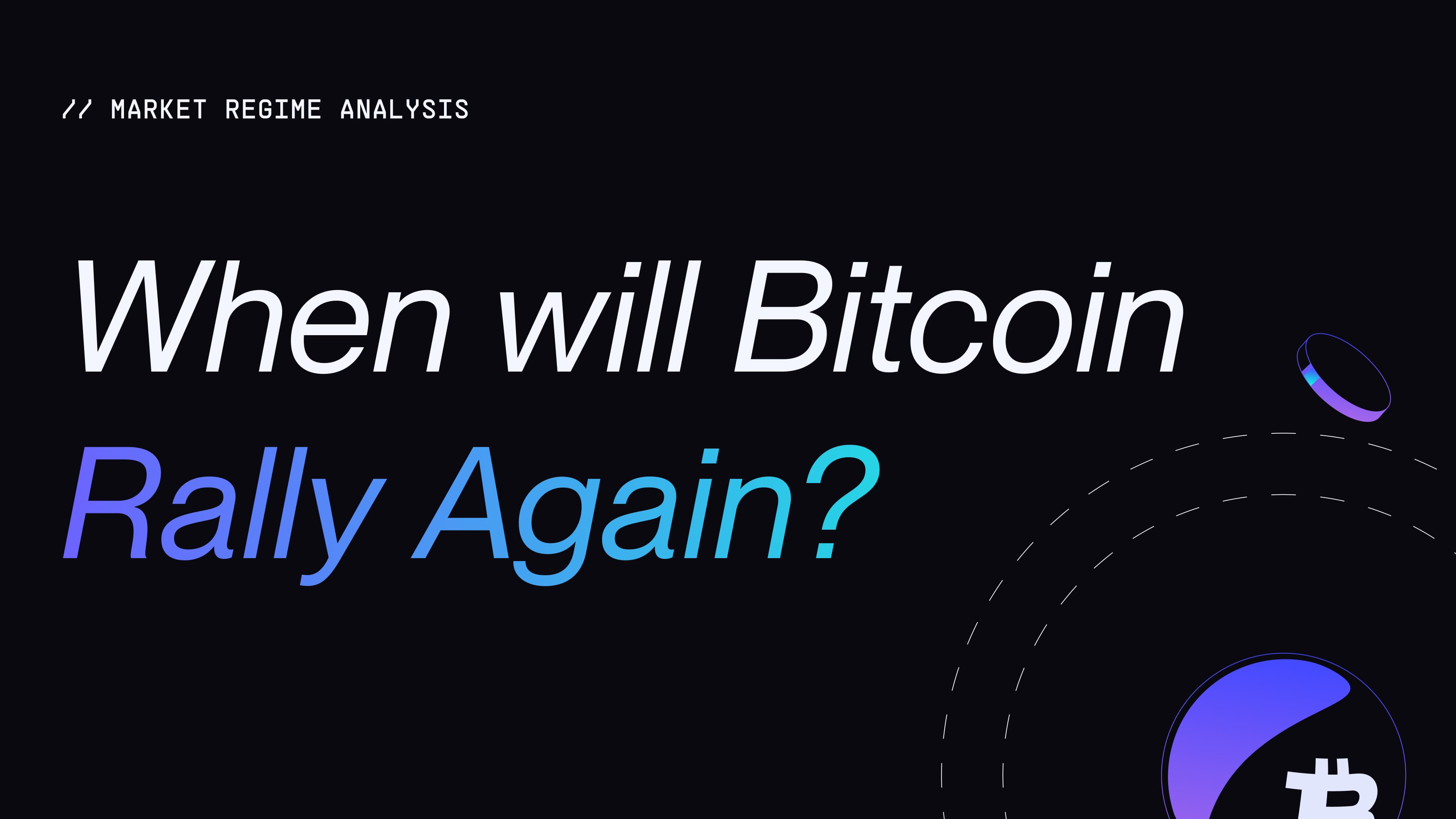 When will Bitcoin rally again?