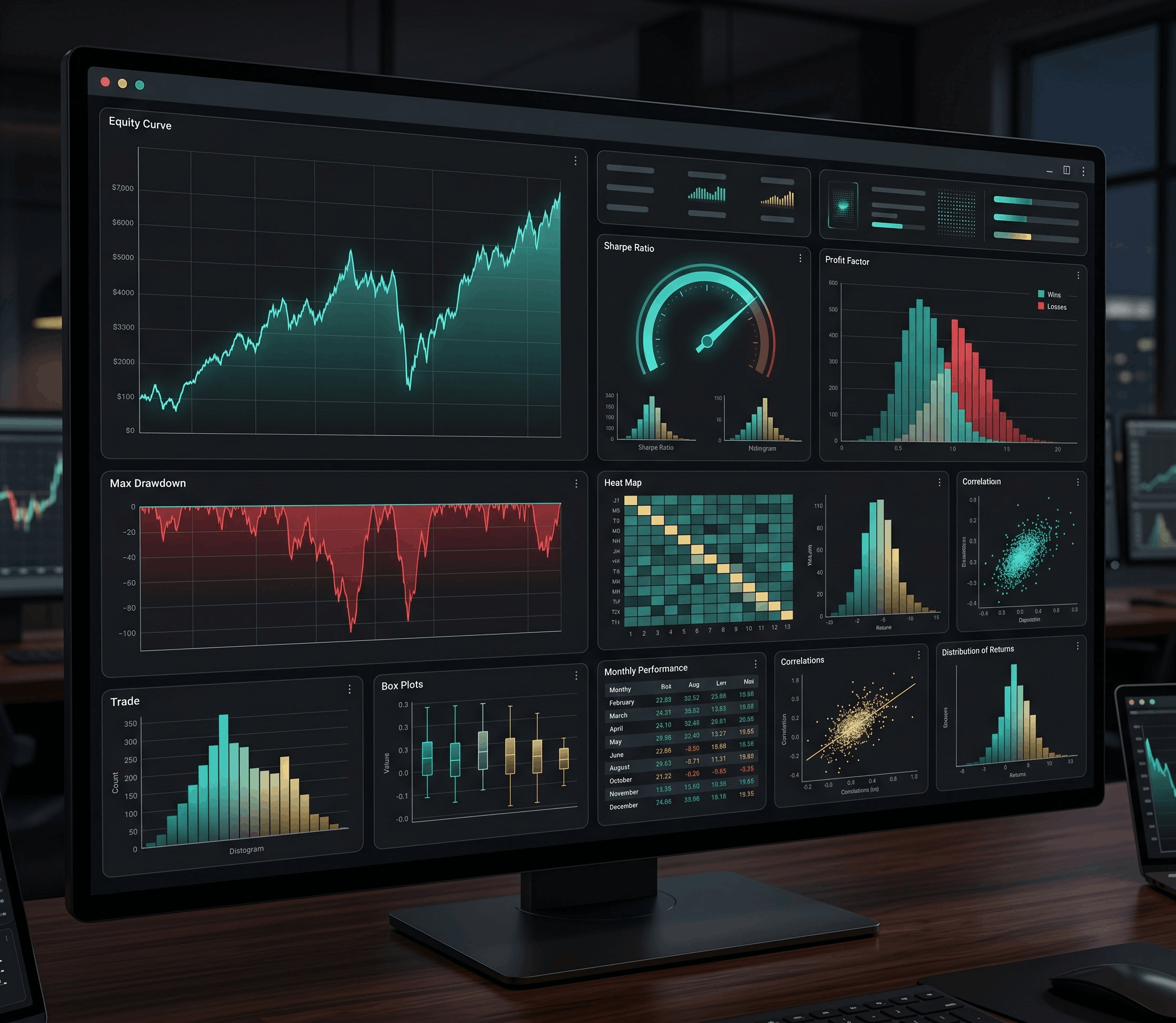How to Read Backtest Results: Sharpe Ratio, Profit Factor, and Max Drawdown Explained